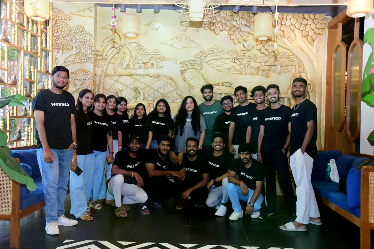 The WeareZO team together at a team outing