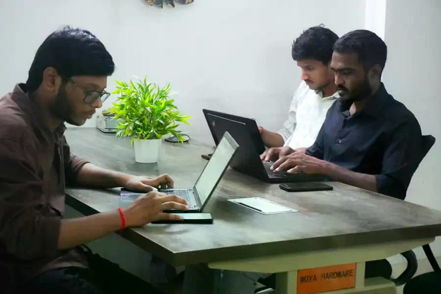 The WeareZO team at our Hyderabad office